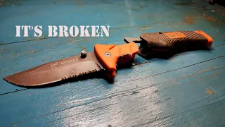 New handle for broken Pocket knife