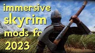 small immersion mods for your 2023 skyrim mod list