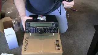 Unboxing of the new Kenwood TS-590s Amateur Transceiver & Heil Pro-Set 5 Headset