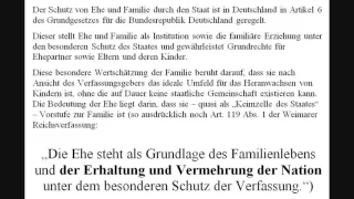 Die Ehe für alle verschlimmert die Demografiekrise!