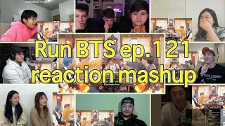 [BTS] Run BTS 달려라 방탄 ep.121｜reaction mashup