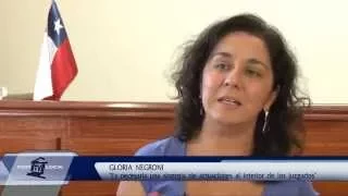 Noticiero Judicial: Entrevista a la magistrada del Tercer Juzgado de Familia de Stgo Gloria Negroni
