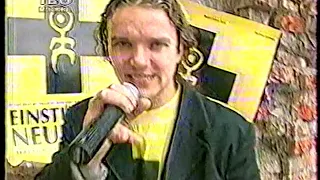 Russian TV about Einsturzende Neubauten  1997