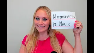 Video 731 Matoppskrifter på norsk