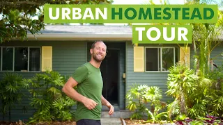 A Complete Urban Homestead Tour | Communal Simple and Sustainable Living