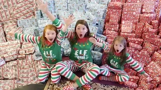 CHRISTMAS MORNING SPECIAL OPENING PRESENTS - SISTERS BIGGEST SURPRISE EVER!