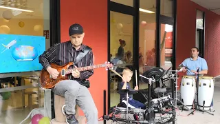 Daniel Gortovlyuk 6 Jahre.Schlagzeuger.Drummer.Sommerfest im kindergarten 2019.Cover Drum.