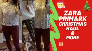 ZARA PRIMARK CHRISTMAS HAUL AND MORE