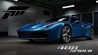 Ferrari 488 Spider | Blu Corsa Paintjob | FORZA 6