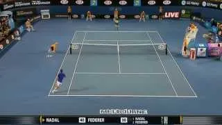 Rafael Nadal Vs Roger Federer Best Points [HD] (Part 1)