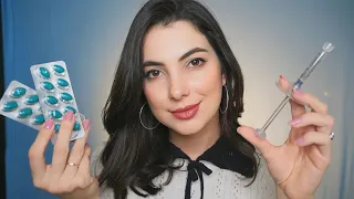 ASMR: DERMATOLOGISTA CONSULTA COMPLETA + BOTOX EM VOCÊ | Sweet Carol