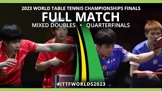 FULL MATCH | WANG / SUN vs LIN / CHEN | XD QF | #ITTFWorlds2023