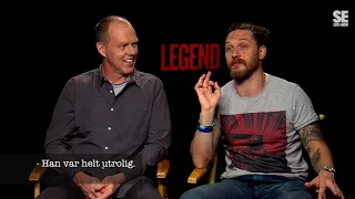 Tom Hardy forteller hvor god Kristoffer Joner er til å kaste med øks