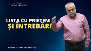 Vladimir Pustan | Lista cu prieteni și întrebări | Cireșarii TV | 26.02.2023 | BST BEIUS