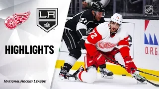NHL Highlights | Red Wings @ Kings 11/14/19