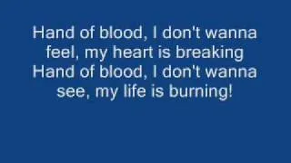 Bullet For my Valentine - Hand of Blood w/ lyrics