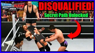 4 Incredible *NEW* Secret Paths Have Just Been FOUND In WWE Smackdown Vs. RAW 2011...