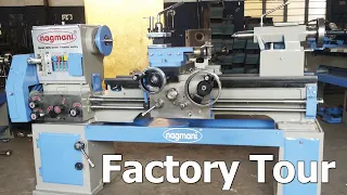 Lathe Machine factory in india | Nagmani Lathes Rajkot Gujrat | Factory Tour