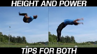 Roundoff Backflip and Whip Tips