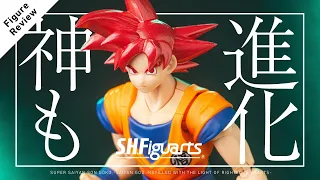 見た目も可動も進化！フィギュアーツ スーパーサイヤ人ゴッド 孫悟空レビュー! / S.H.Figuarts SUPER SAIYAN GOD SON GOKU UNBOXING!