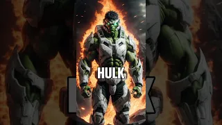 SuperHero (Hulk) BUT Robot Armor - Marvel & Dc Heroes #viral