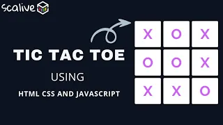 Tic Tac Toe Project Using HTML CSS And JavaScript | #webdevelopment #proejcts #javascript