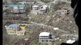 Irma's Massive Destruction On Virgin Islands -Aerial Views