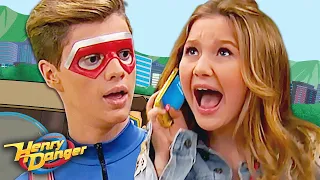 Crashing "The Adventures of Kid Danger" Premiere! | "Toon in For Danger" Full Scene | Henry Danger