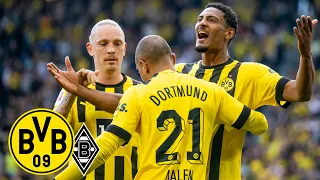 Malen: "We scored a lot of nice goals!"  | BVB 5-2 Moenchengladbach | Highlights