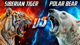 Polar Bear VS Siberian Tiger