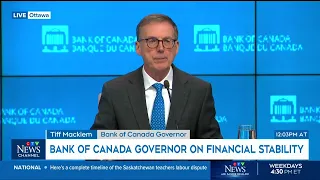 Risk of recession is fading: BoC Governor Tiff Macklem | CANADA'S ECONOMY