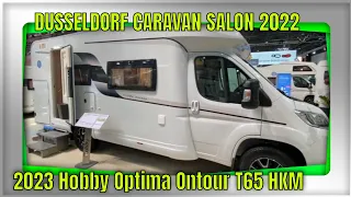 2023 Hobby Optima Ontour T65 HKM Interior And Exterior Dusseldorf Caravan Salon 2022