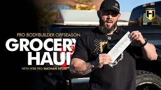 Offseason Grocery Haul with Pro Bodybuilder Nathan Epler | HOSSTILE