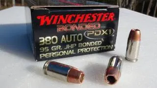 .380 ACP Winchester PDX1 Ammo Gel Test