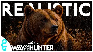 Realistic BROWN BEAR Hunt, I CAN'T TELL! | WAY OF THE HUNTER