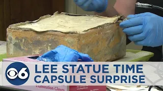 What's inside time capsule hidden under Robert E. Lee statue in Richmond