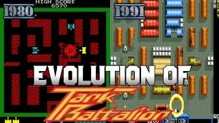 Graphical Evolution of Tank Battalion (1980-1991)