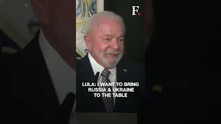 Brazil's Lula: Don't Want To "Please Anyone" With Stance on Ukraine War
