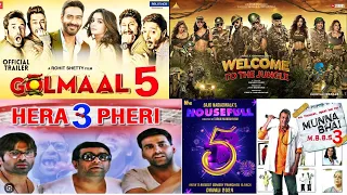 5 UPCOMMING COMEDY MOVIES OF BOLLYWOOD | UPCOMMING COMEDY MOVIES | COMEDY MOVIE | Nabin Reel Reviews