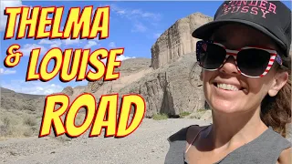 #548 Camping at Death Valley's Thelma & Louise Road and Exploring the Amargosa River Canyon Floor