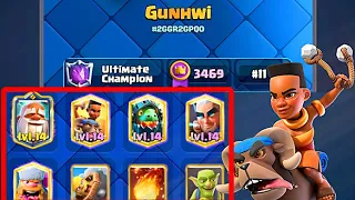 RAM RIDER BRIDGE SPAM BEST DECK  Clash Royale Gunhwi