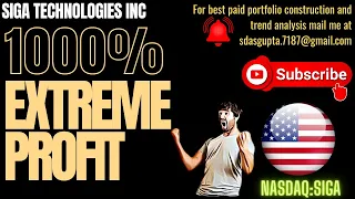 SIGA TECHNOLOGIES INC EXTREME PROFIT | SIGA STOCK ANALYSIS | SIGA PROFIT TARGET | SIGA STOCK UPDATE