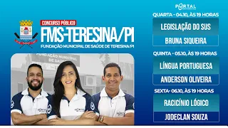 CONCURSO FMS-TERESINA: RACIOCÍNIO LÓGICO @CursosdoPortal