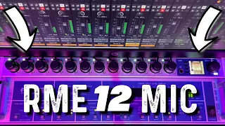 RME 12 Mic Unboxing & Wiring Setup with Audio Examples