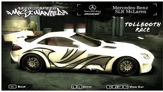Need For Speed Most Wanted | SLR Mclaren | Tollbooth race