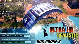 ULTRA HD REALISTIC 2021 PUBG MOBILE / ASUS ROG PHONE 3 MAX GRAPHICS !