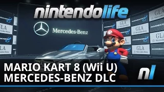 Mario Kart 8 (Wii U) Mercedes-Benz DLC Footage