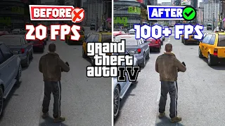 How To Fix Lag in GTA 4 | 2 GB Ram & No Graphics Card🔥(Complete Guide) 2024