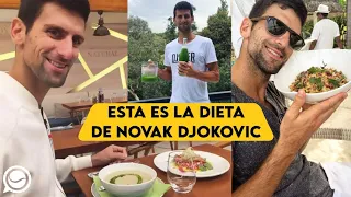 ASÍ ES LA DIETA QUE SIGUE NOVAK DJOKOVIC: LO QUE COME EN UN DÍA