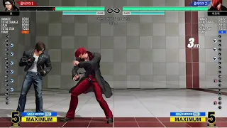 kof 15 normal grab changes